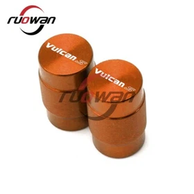 For Kawasaki VULCAN S 650 VN650 Motorcycle CNC Wheel Tire Valve caps Cover