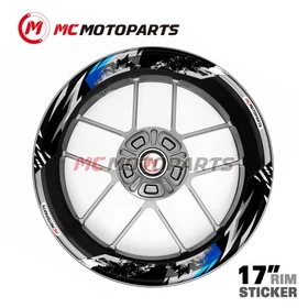 17'' Rim Wheel Sticker Vinyl Decal S03 For Yamaha MT01 MT10 MT09 MT07