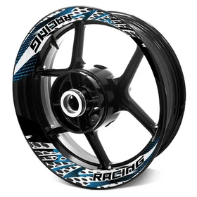 17 inch Vinyl Wheel Rim Stickers S23W For Yamaha MT09 18 19 20 21