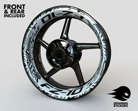 Wheel Stickers for Yamaha FZ10 FZ-10 Rim Tape Motorcycle Decals Graphics 17"