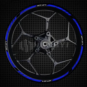 Wheel Hub Rim Decorative Decal Reflective Sticker For YAMAHA MT07 MT-07 700 A