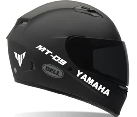Yamaha MT-09 Helmet decals Motorcycle helmet decals, Sticker