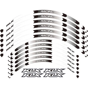 21" 18" RIM DECAL WHEEL STICKERS FOR KAWASAKI KLX 400R 2003-2005 400 2000-2016