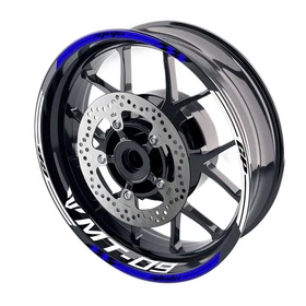 Wheel Decor Decal Sticker CHECK 17'' Rim For Yamaha MT09 2018-2020 18 19 20