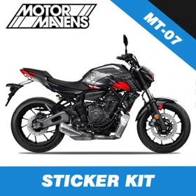 For 2021-2023 Yamaha MT-07 MT07 Full Body Fairing Decal Sticker Graphics Kit