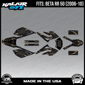 Graphics Kit for Beta RR50 (2006-2010) Twitch Series - TAN