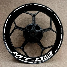 For YAMAHA MT09 MT-09 17 inch Wheel Hub Rim Decorative Decal Reflective Sticker