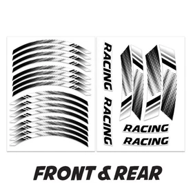AX2 17'' Rim Wheel Stickers Decal Graphic Kit Set For Honda CBR650R 19-20