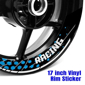 17'' Rim Wheel Sticker Decal For Suzuki SFV650 GSF1250 S GSX1250 FA SE