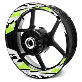 17 inch Vinyl Wheel Rim Stickers S22W For Suzuki SV 050X 19 20