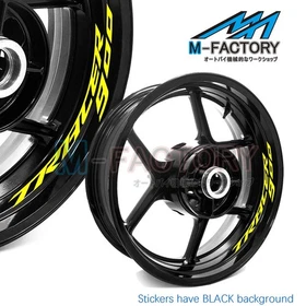 Wheel Decal 17'' Rim Sticker Tape Set For Yamaha TRACER 900 FJ-09 2015-2020