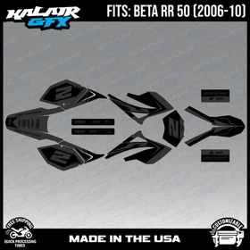 Graphics Kit for Beta RR50 (2006-2010) Razor Series - SMOKE