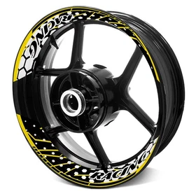 17 inch Vinyl Wheel Rim Stickers S30B For Yamaha FJ09 MT-09 Tracer 18 19 20