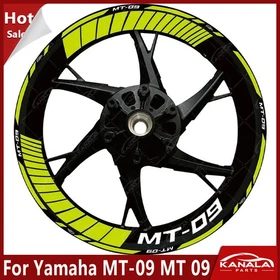 For Yamaha MT-09 MT 09 Accessories wheel Waterproof decals stickers Sets New