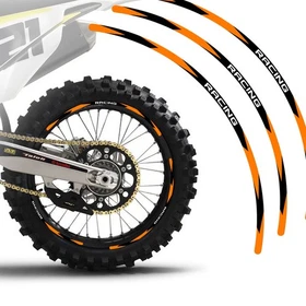 Green Dirt Bike MX Wheel Rim Sticker R01B For Suzuki DR-Z 400S 25 24 23 22 21 20