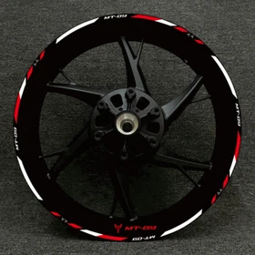 Decal Reflective Sticker Wheel Hub Rim Decorative For YAMAHA MT09 MT-09 17 inch