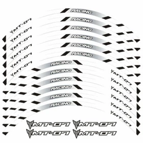 Motorcycl Wheel Decals TAPE Rim Stickers for FOR YAMAHA MT-07 MT07
