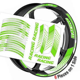 Blue Graphic Kit Motorcycle Rim Sticker  GP07 For Yamaha MT09 MT10 FZ07 FZ09