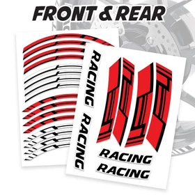 JAZZ19 17'' Rim Wheel Stickers Decal Graphic Kit Set For Yamaha MT10 18-21 20 19