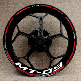 For Yamaha MT-09 mt09 Wheel Hub Rim Decorative Decal Reflective Sticker