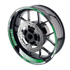 Dark Green GP07 Racing 17" Rim Wheel Sticker For Yamaha MT07 18 19 20 21