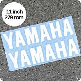 White Yamaha Decal Vinyl Graphic R1 R6 R3 R7 MT07 MT09 MT10 FZ07 FZ09 T7 XSR FJR