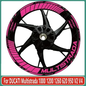 For DUCATI Multistrada 1200 1260 620 950 V2 V4 Wheel Hub Decal Sticker 2026 New