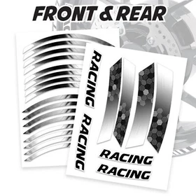 GB18 17'' Rim Wheel Stickers Decal Graphic Kit For Yamaha FZ07 MT-07 18-21 20 19