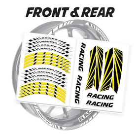 TTIN 17'' Rim Wheel Stickers Decal Graphic Kit For Yamaha FZ09 MT-09 18-21 20 19