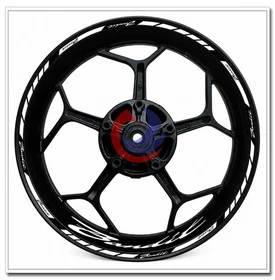 Reflective Waterproo Wheel decal rim sticker For SUZUKI Bandit 600 650 1200 1250