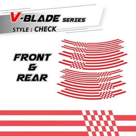 For Suzuki SV 650X 19-20 0 Motorcycle Inner Rim Sticker C01W Green