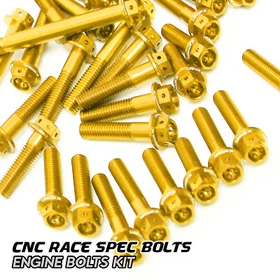 26 PCS CNC Crankcase Engine Case Cover Bolts For Yamaha YZF R1M 2015-2022