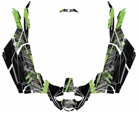 2017+ Can Am X3 Maverick Design Graphic Kit Wraps Decals Off Road 007-004