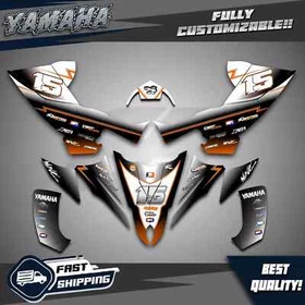 Yamaha YFZ 450R 450X Graphics decal kit stickers 2014 2016 2017 2018 2019 2025