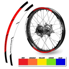 21''&18'' P04B Dirt Bike Strips Rim Sticker Decal For Honda CRF 450X 2005-2021