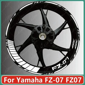 17Inch Motorcycle Wheel Hub Decal Decoration sticker For Yamaha FZ-07 FZ07 New