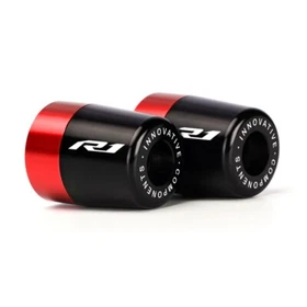 Handle Bar Ends Hand Grips Plugs Caps For YAMAHA YZF-R1 YZF-R1M YZF-R1S YZF R1