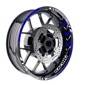 RUN 17'' Rim Wheel Stickers Decal Graphic Kit Set For Yamaha MT07 18-21 20 19