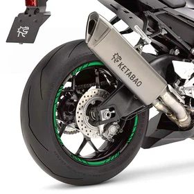 For Yamaha FZ10 MT-10 18-24 23 22 21 Wheel Edge Rim Stickers 17 inch S06B White