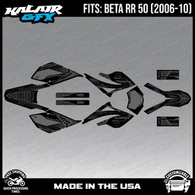 Graphics Kit for Beta RR50 (2006-2010) Rugged Series - SMOKE