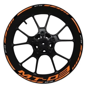 For Yamaha MT-03 Wheel Hub Decal Decoration Rim Reflective Waterproof  Sticker