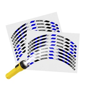 Red Pattern Reflective Decal Stickers SH13 For Suzuki SV 650X 19-20
