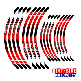 ARROW01 Dirt Bike Wheel Rim Stickers For Suzuki DR-Z400S DRZ400S 00-21