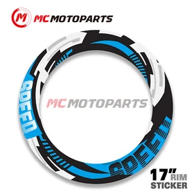 17'' Rim Wheel Sticker PRO For Yamaha FJR1300 FZ25 MT03 MT-07 MT09 MT10 MT125