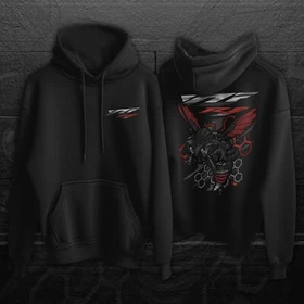 Yamaha YZF-R1 2009-2011 Bee Motorcycle Hoodie for Riders, YZF R1
