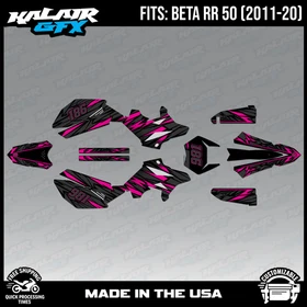 Graphics Kit for Beta RR50 (2011-2020) Twitch Series - MAGENTA