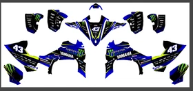 Yamaha YFZ 450R 450X Graphics Kit 2014 2016 2018-2026 Decals Off-Road ATV seadoo