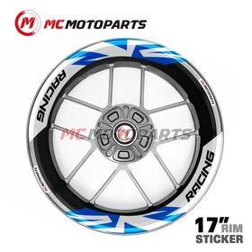 17'' Rim Wheel Sticker Vinyl Decal S09 For Yamaha FZ8 FZ09 MT01 MT07