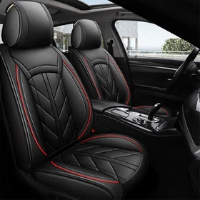 Car Seat Cover For Honda CR-V Full Set PU Leather 5-Seat Luxury Seat Protector