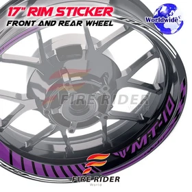 17 inch Rim Sticker Letters Decal For Yamaha MT10 18 19 20 21 22 23 24